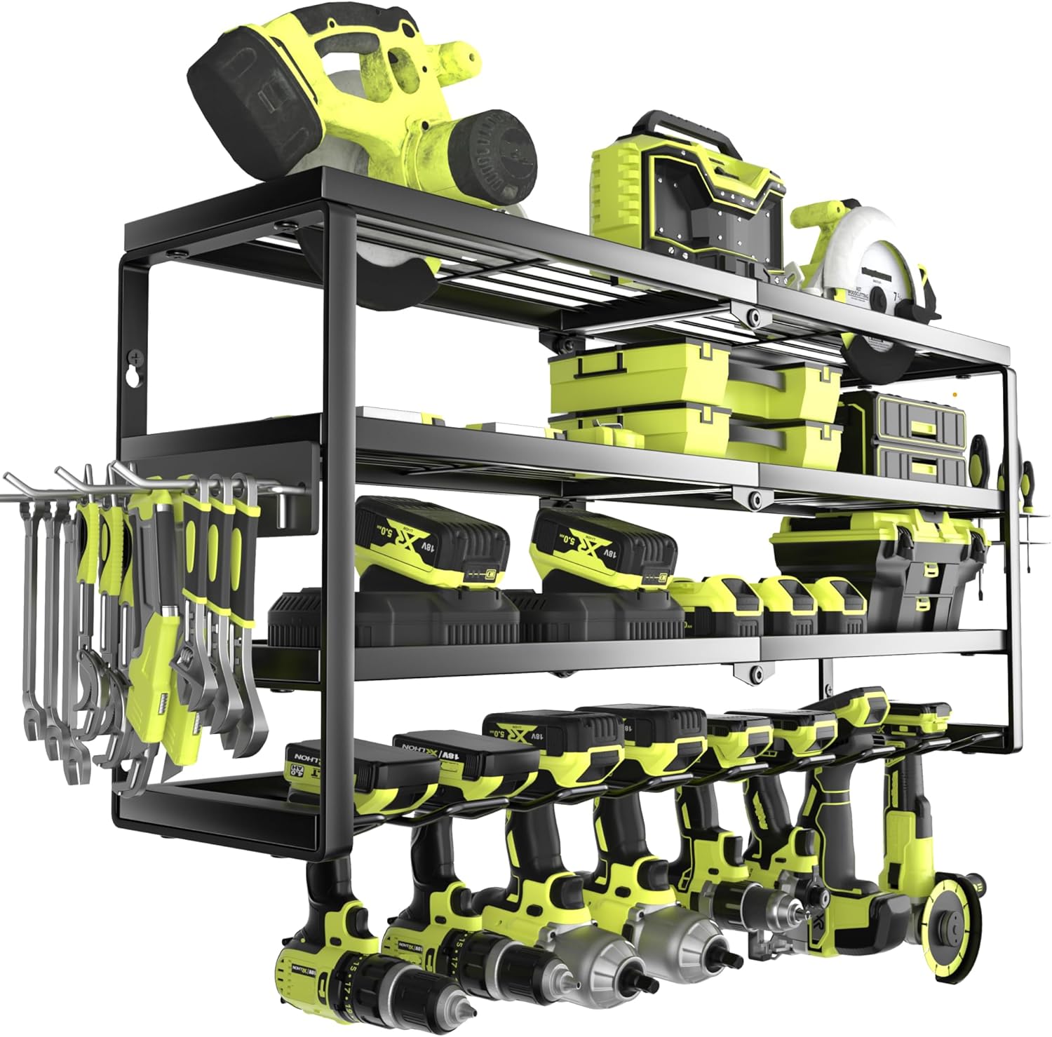 4 Layer Wall Mount Power Tool  - Power Tools Toolstation review and price