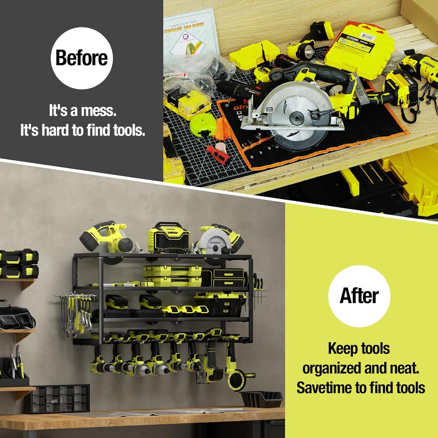 4 Layer Wall Mount Power Tool  - Power Tools Toolstation review and price