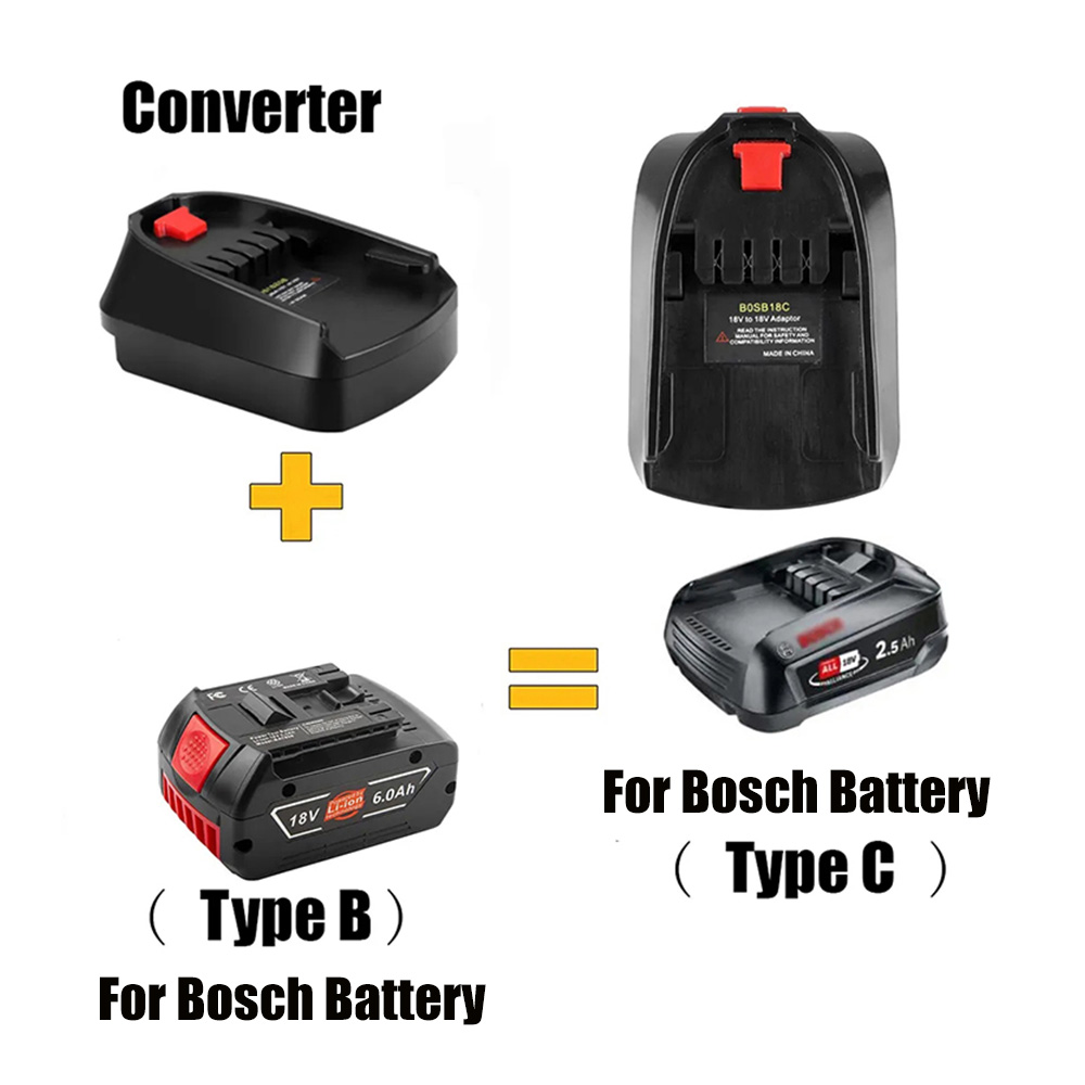Battery Adapter Use For Bosch  - Power Tools Green review and price