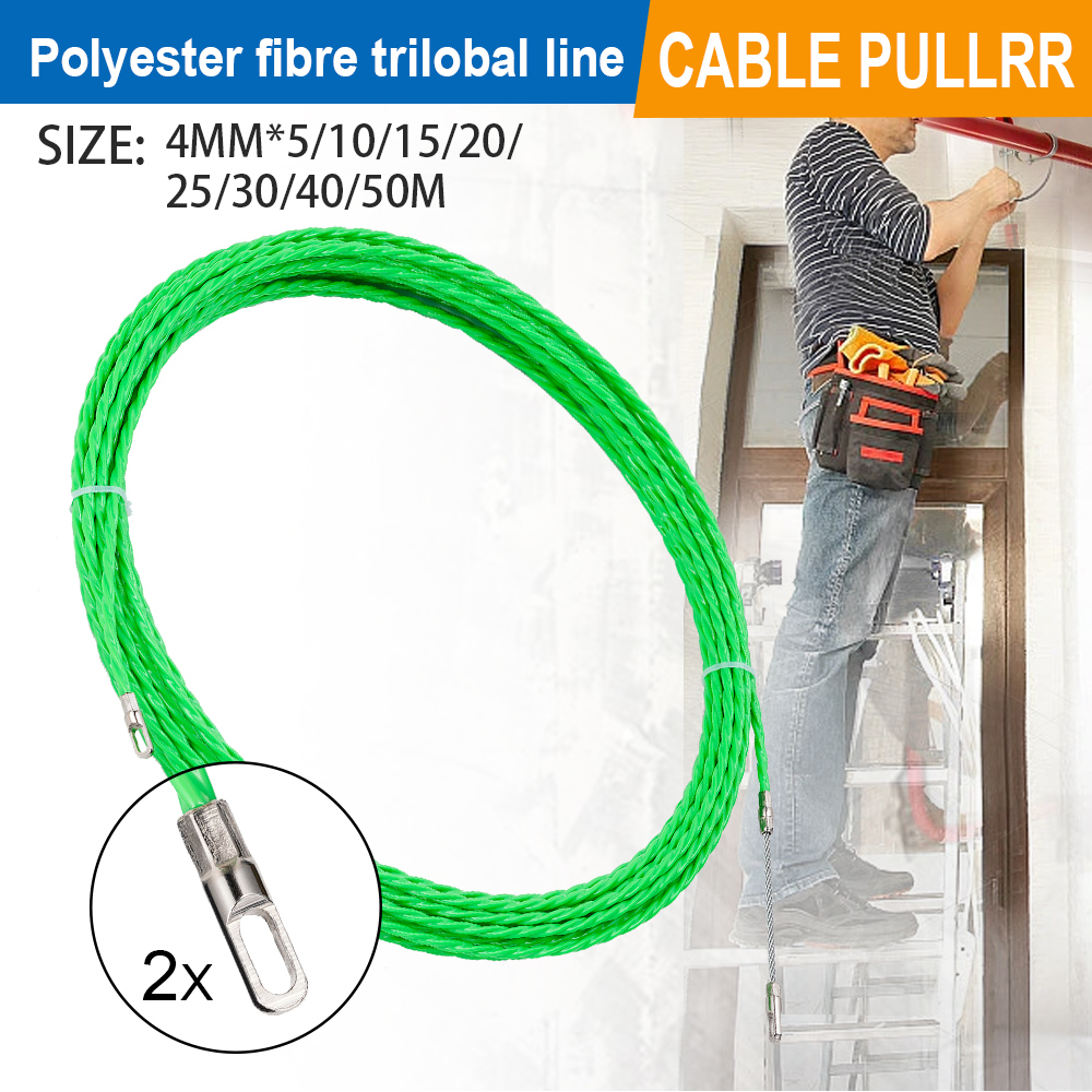 4MM Fiberglass Fish Tape Cable - Power Tools Green review and price